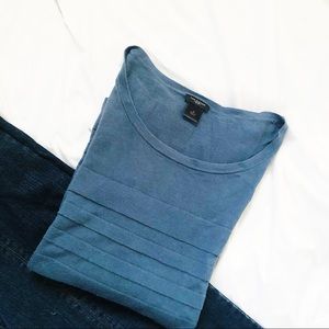 Ann Taylor Teal Long Sleeve Shirt (100% Cotton)